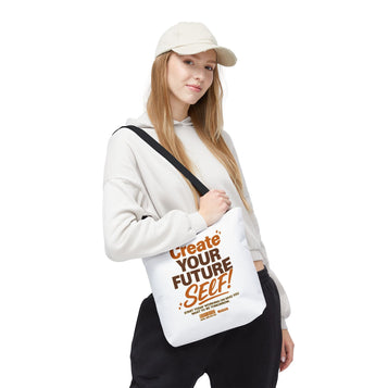 Streetwear Tote Bag with Playful Illustration and Typography